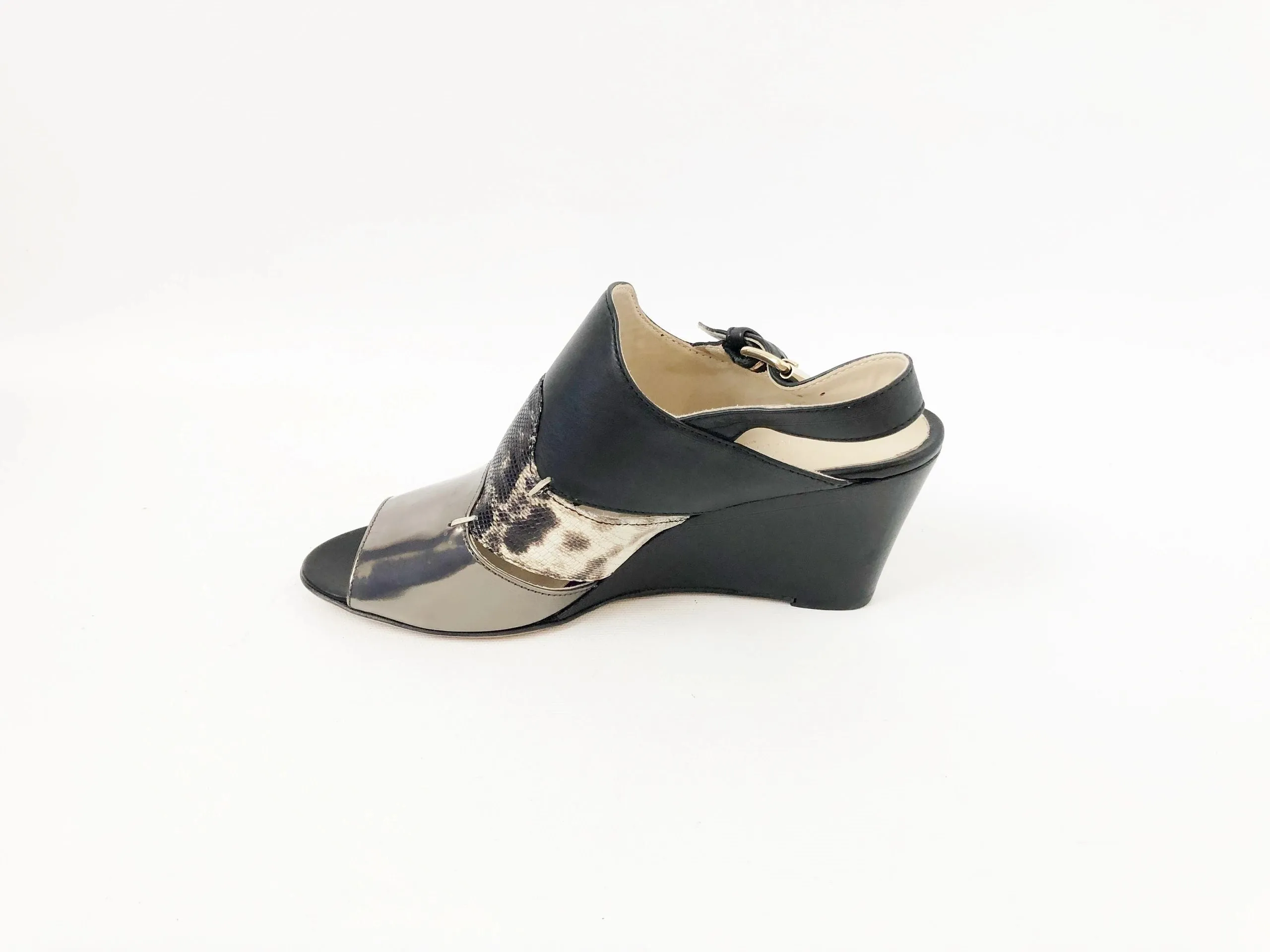 NEW Agl Tri-Color Sandal Size 39.5 It (9.5 Us)