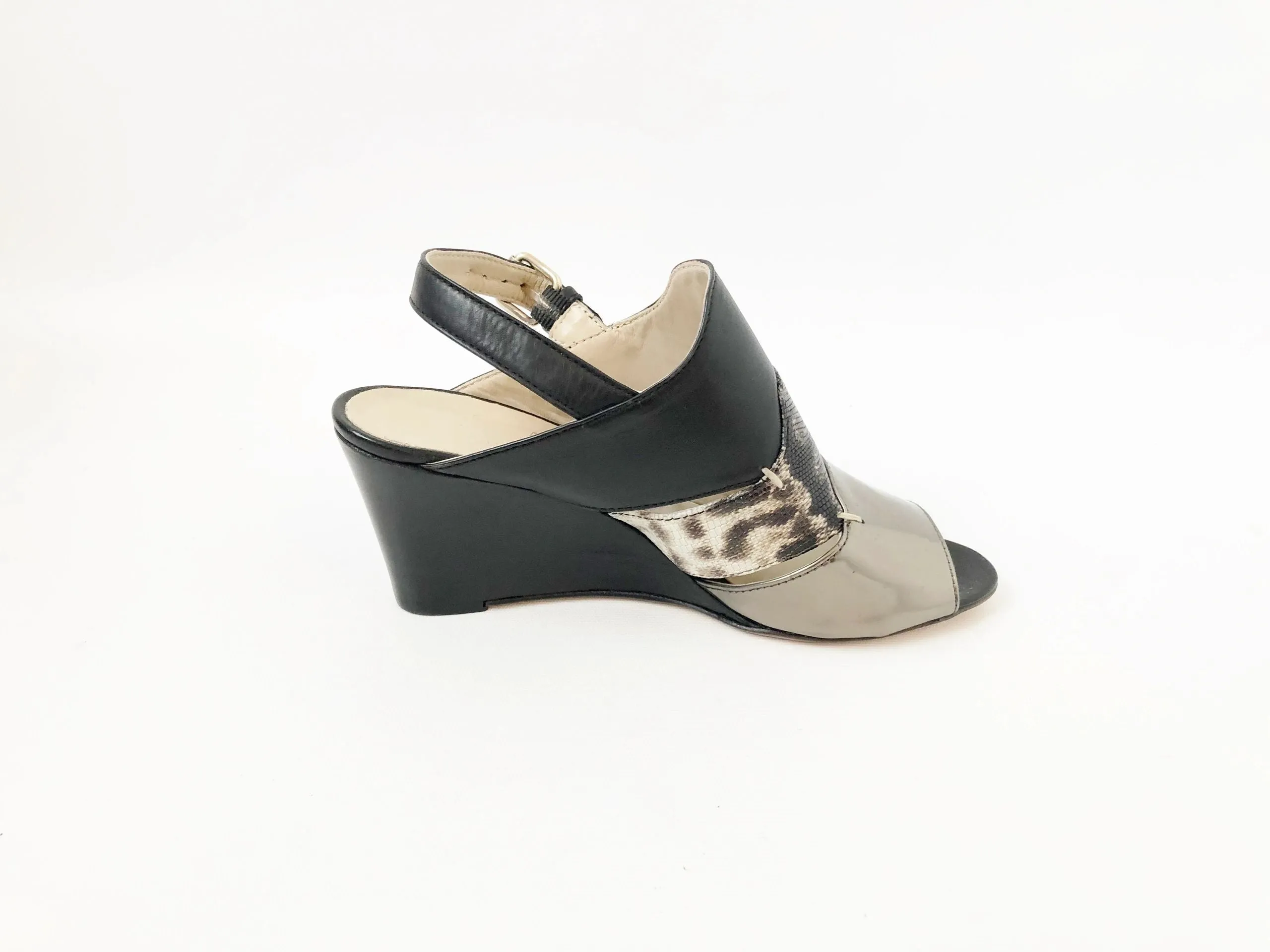 NEW Agl Tri-Color Sandal Size 39.5 It (9.5 Us)