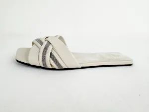 NEW Brunello Cucinelli Woven Sandal Size 10.5