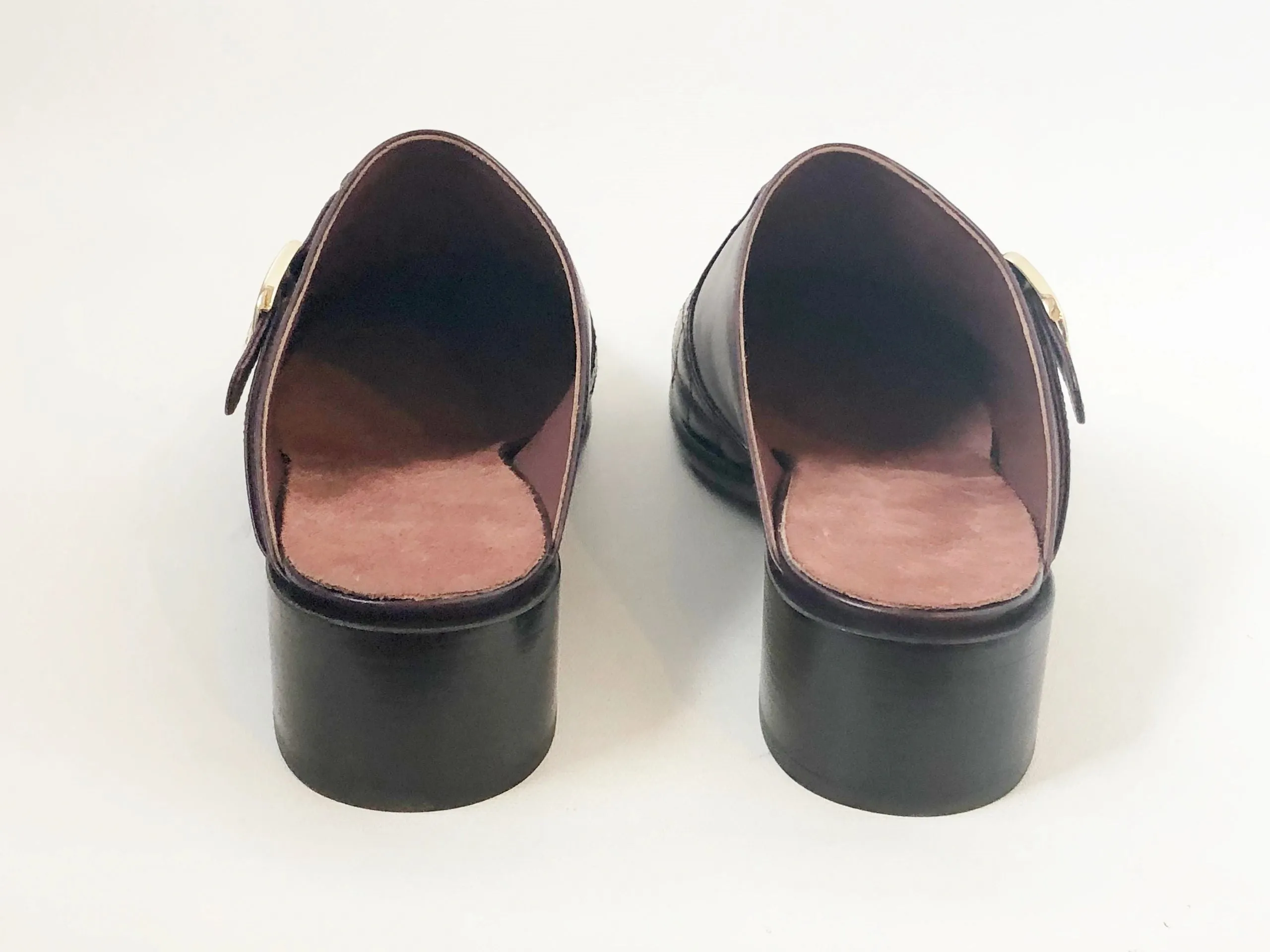 NEW Chanel Interlocking CC Mules Size 12