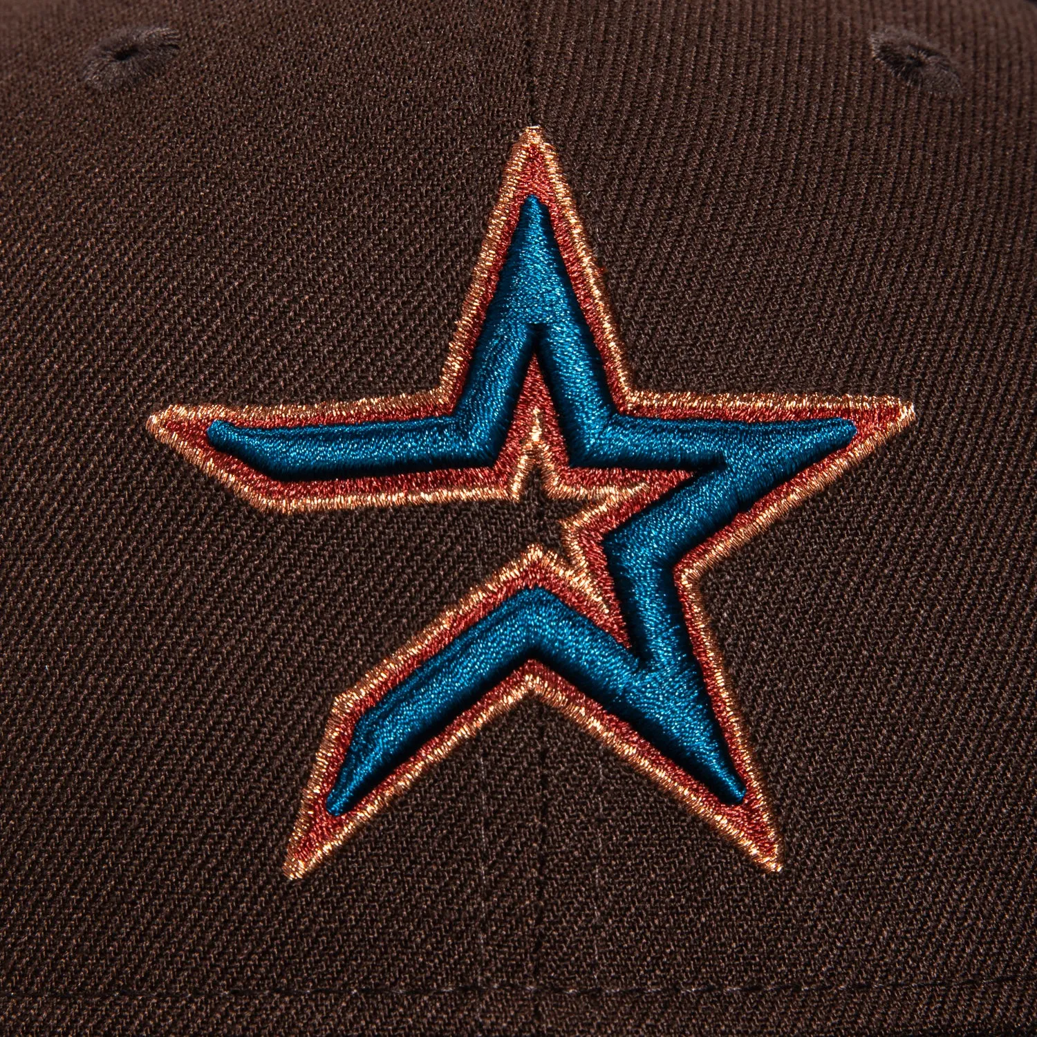 New Era 59Fifty Houston Astros 50th Anniversary Patch Hat - Brown, Graphite
