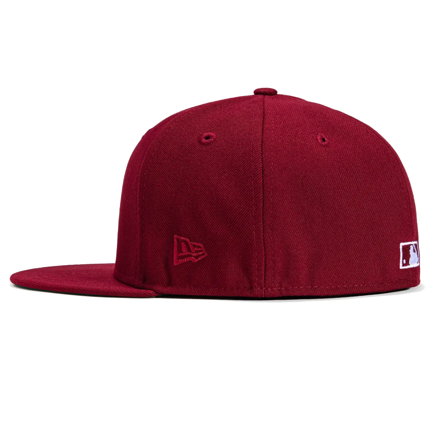 New Era 59Fifty Los Angeles Dodgers 1981 World Series Patch Hat - Cardinal, White