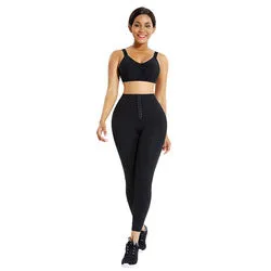 New Fashion Adjustable 3 Strap Yoga Leggings 2 In 1 High Waist Workout Leggings Waist Trainer