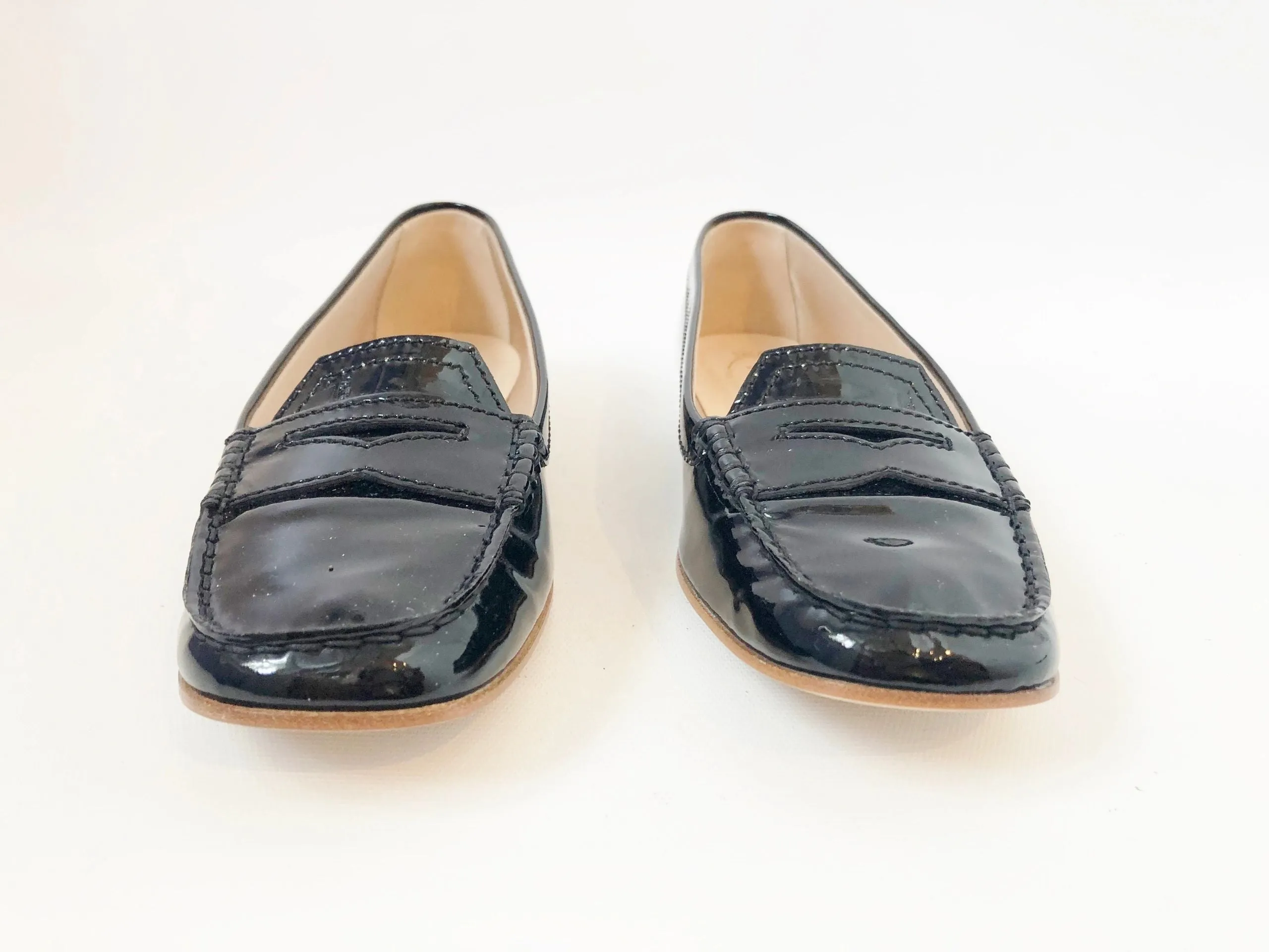 NEW Tod's Patent Leather Loafer Size 8.5
