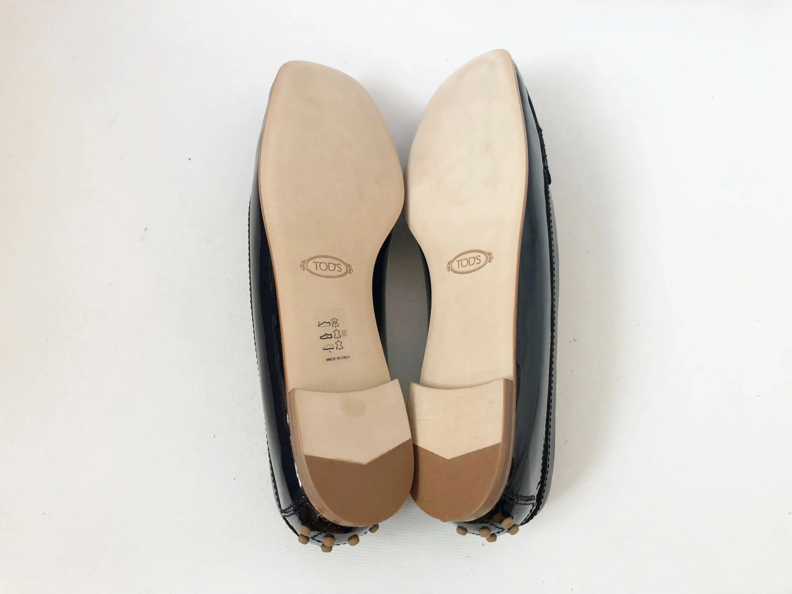 NEW Tod's Patent Leather Loafer Size 8.5