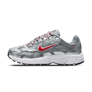 Nike P-6000 GS 'Metallic Silver Gym Red'