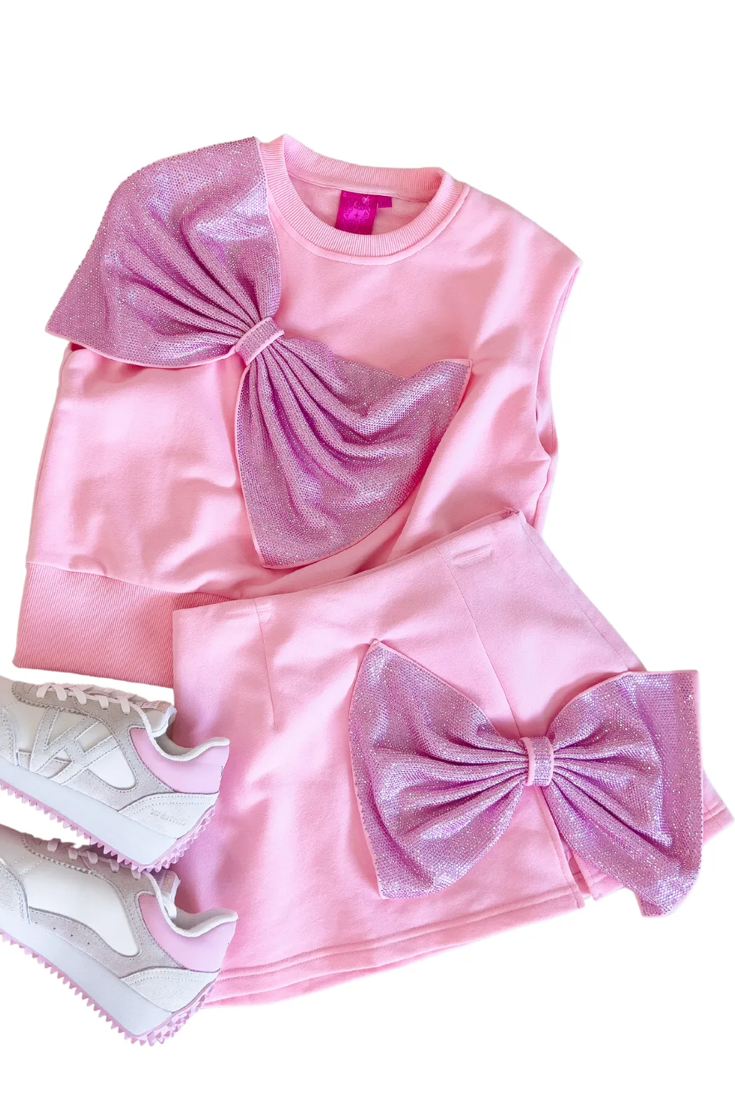 Oversized Bow Skort