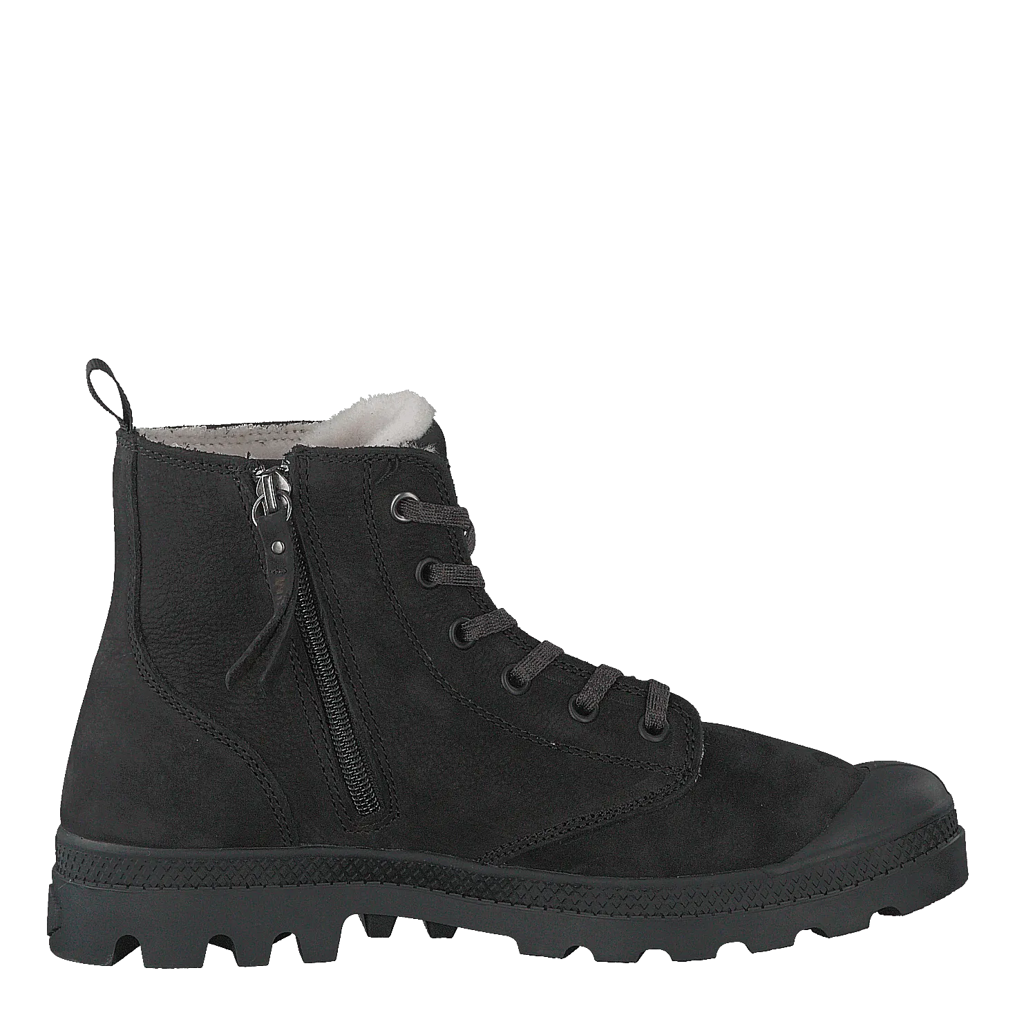 Pampa Hi Wool Zip Black