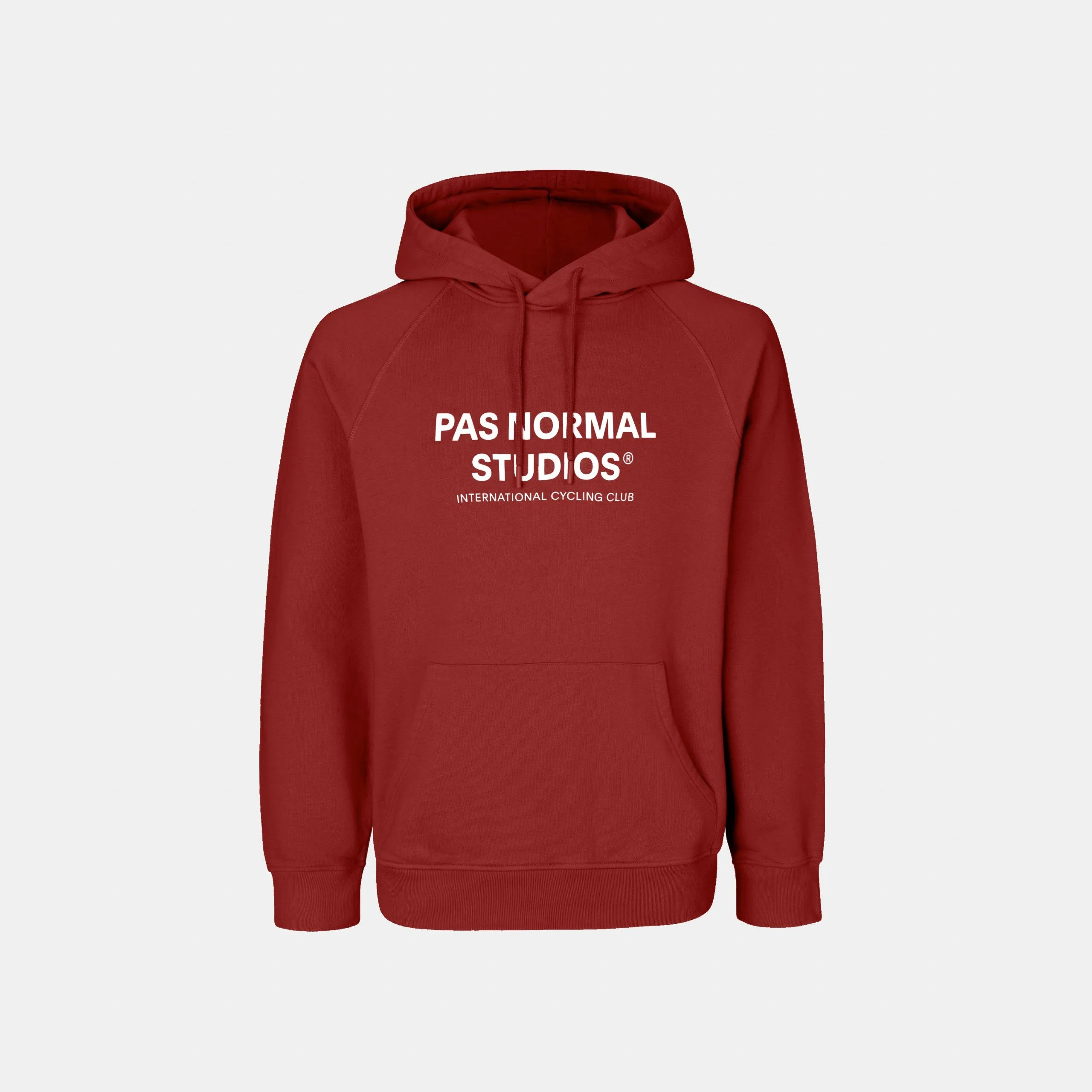Pas Normal Studios Off-Race Logo Hoodie - Red