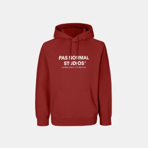 Pas Normal Studios Off-Race Logo Hoodie - Red