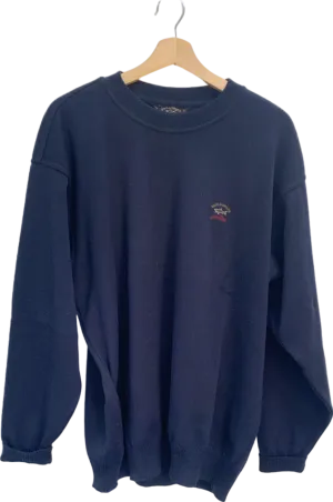Paul & Shark Navy Blue Yachting Jumper UK XL