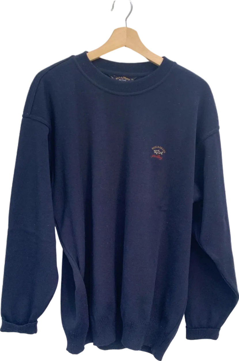 Paul & Shark Navy Blue Yachting Jumper UK XL