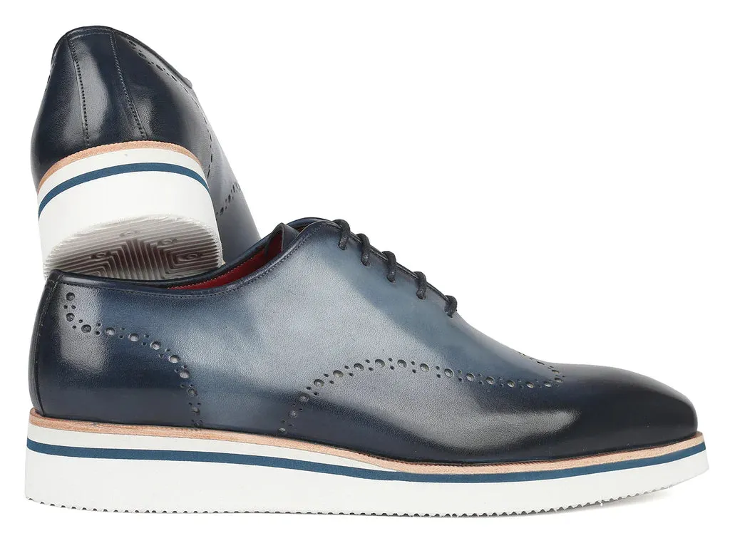 Paul Parkman Men's Smart Casual Wingtip Oxfords