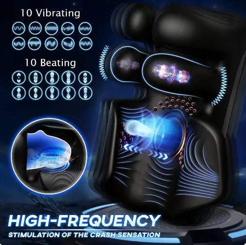 Penis Training Vibrator Men Glans Massage Stimulator For Ejaculation Delay Male Masturbator With Finger Pinching