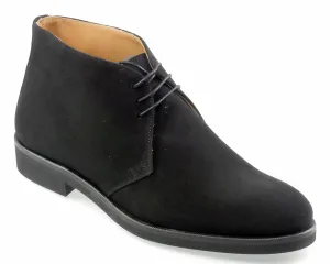 Perth Mens Black Suede Chukka Boot