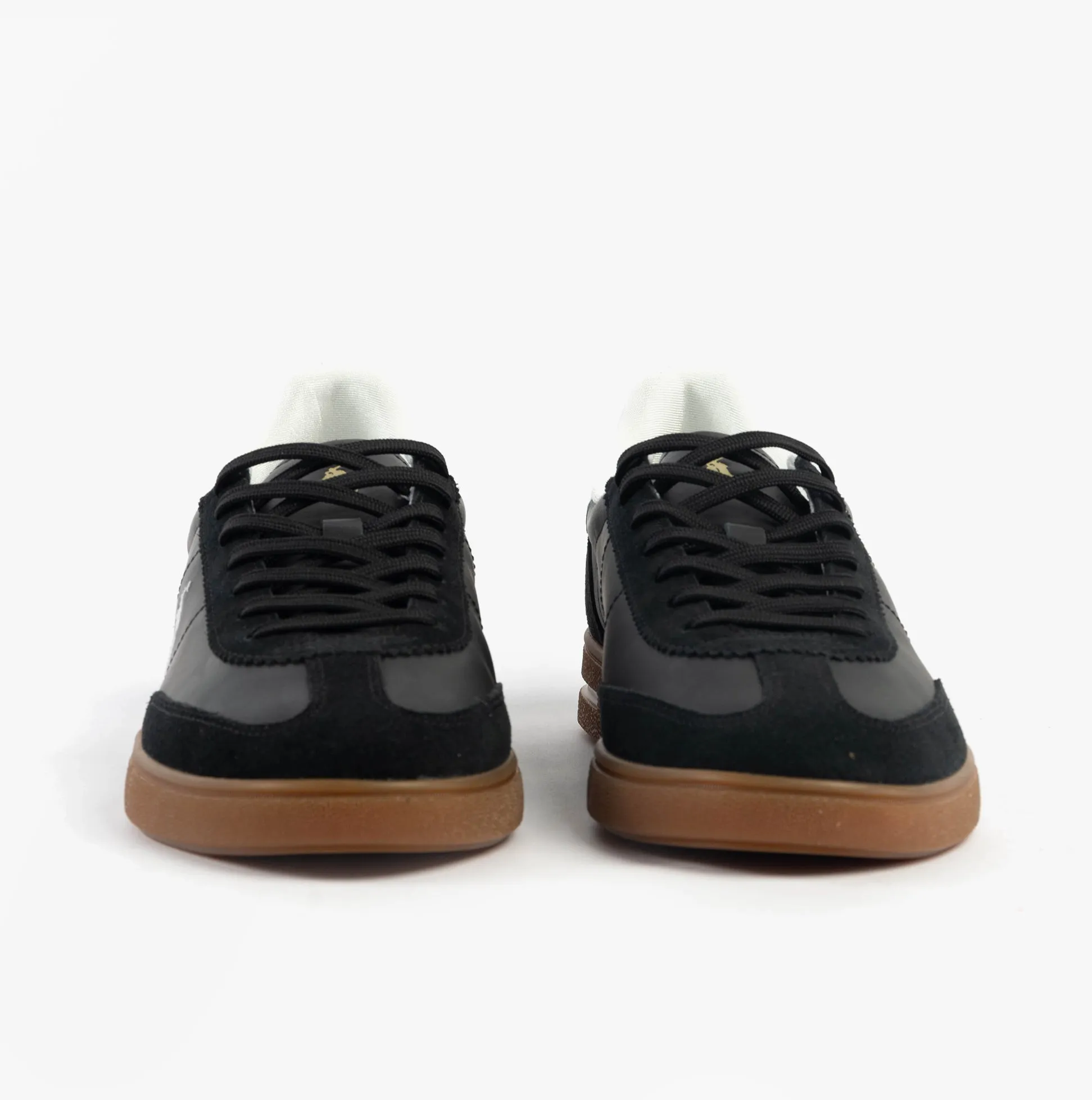 Polo Ralph Lauren BEDFORD Mens Trainers Black/White