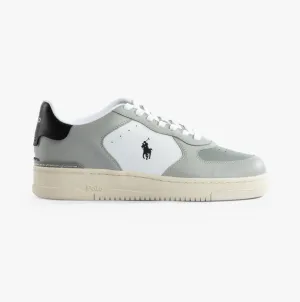 Polo Ralph Lauren MASTERS CRT Mens Trainers Tonal Channel Grey