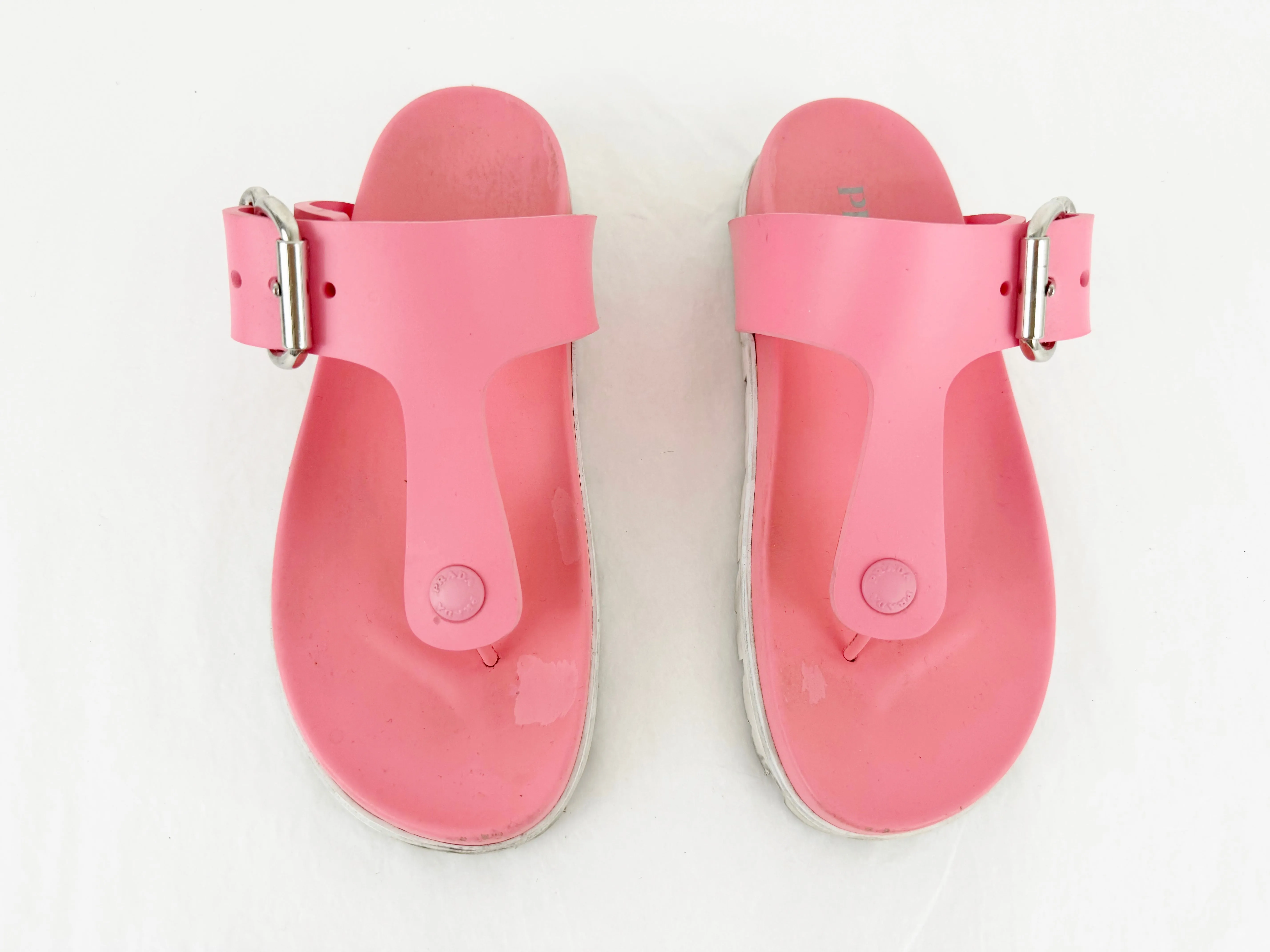 Prada Rubber Slides Size 8