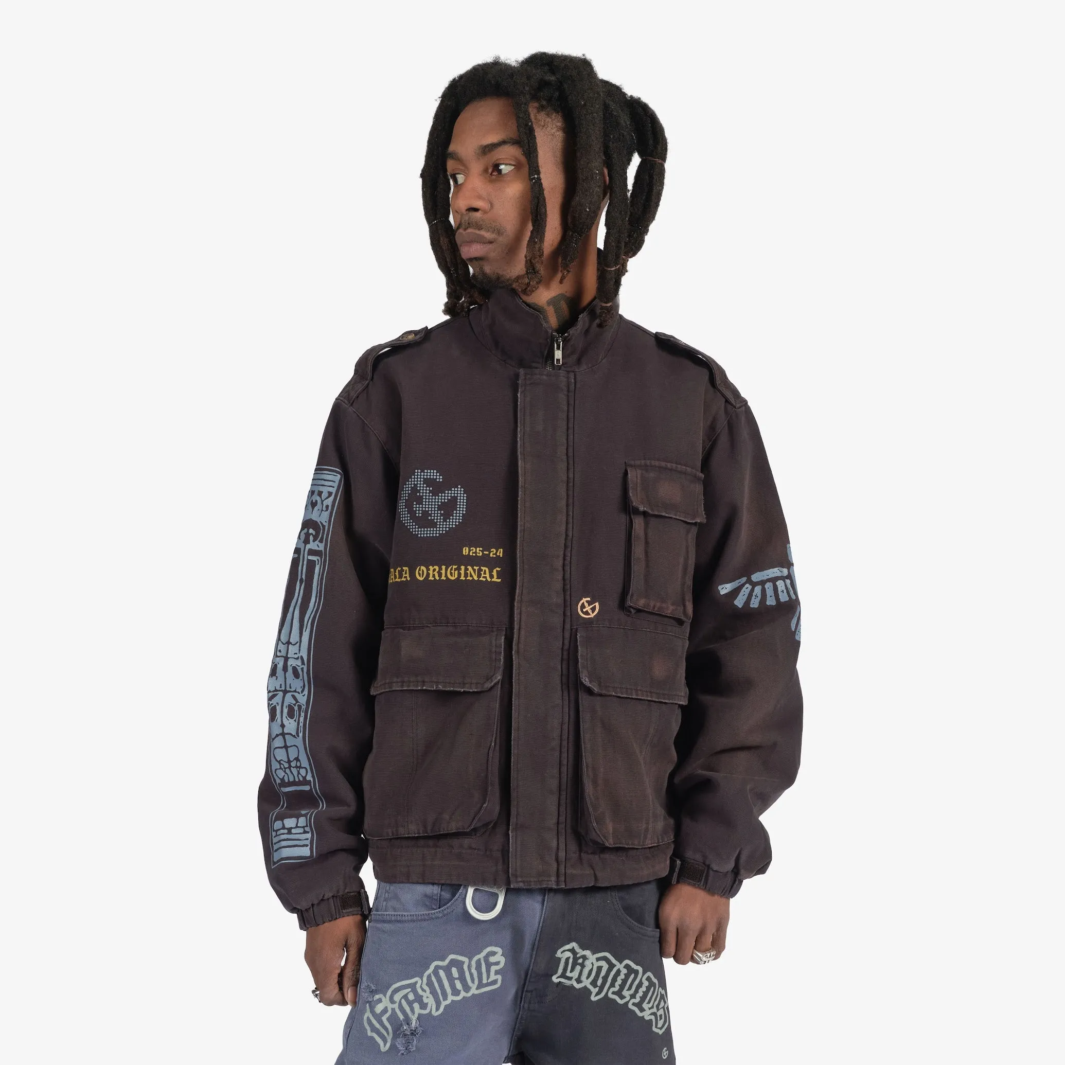 "Culture" Jacket (deep navy)