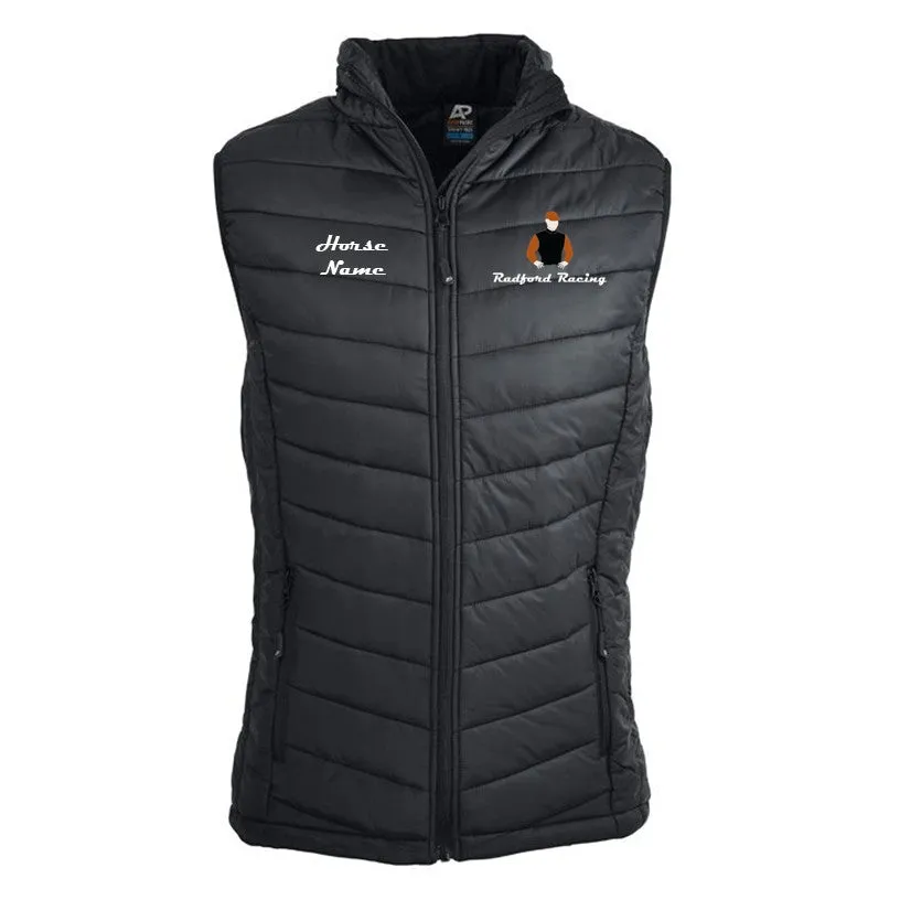 Radford Racing - Puffer Vest Personalised