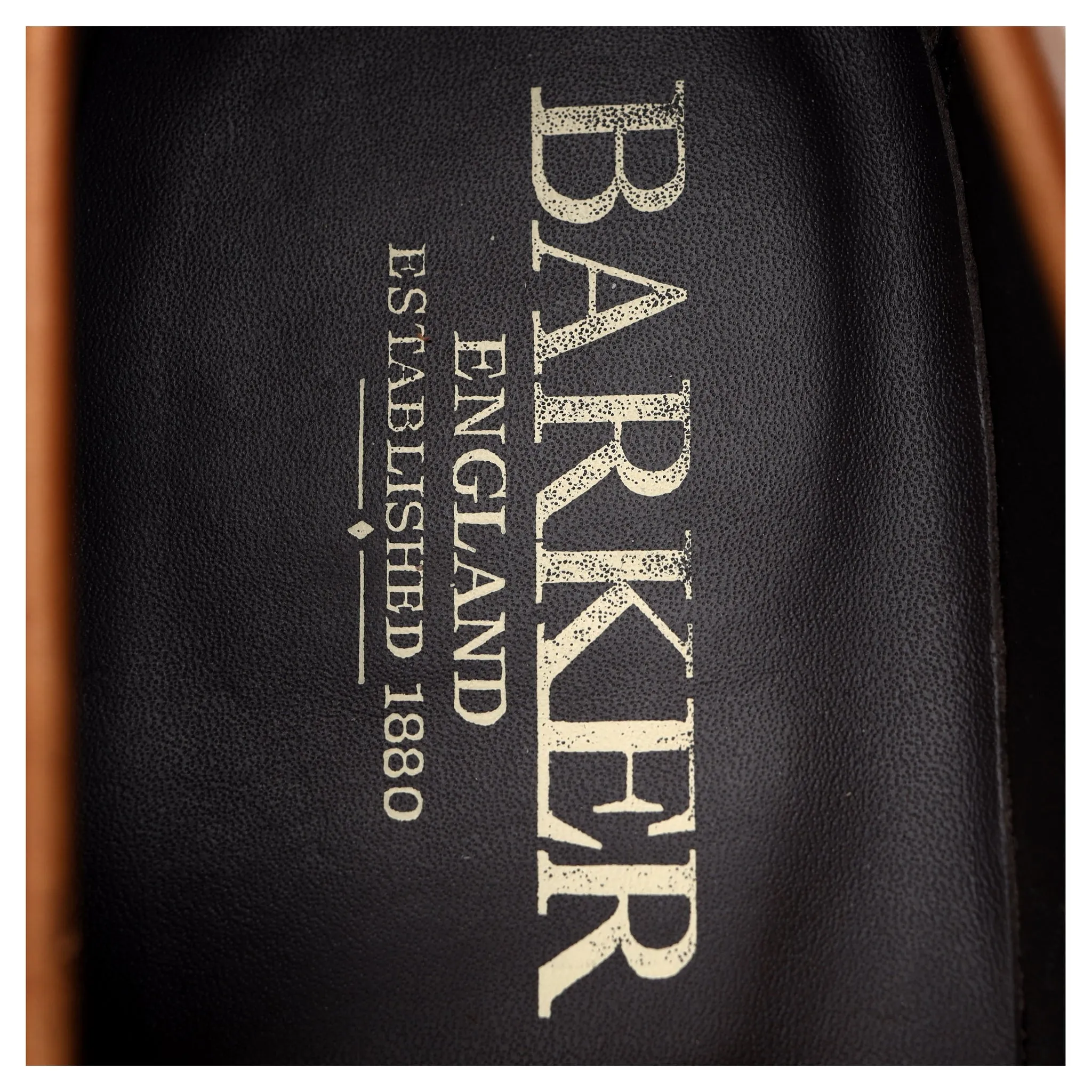 'Ramsden' Tan Brown Leather Tassel Loafer UK 8.5 F