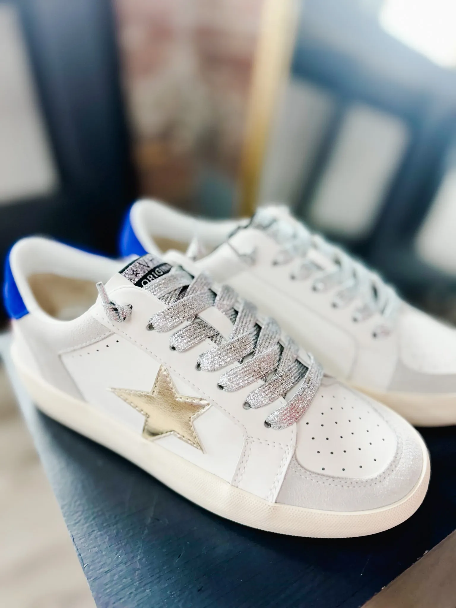 Reflex Blue & Red Sneakers
