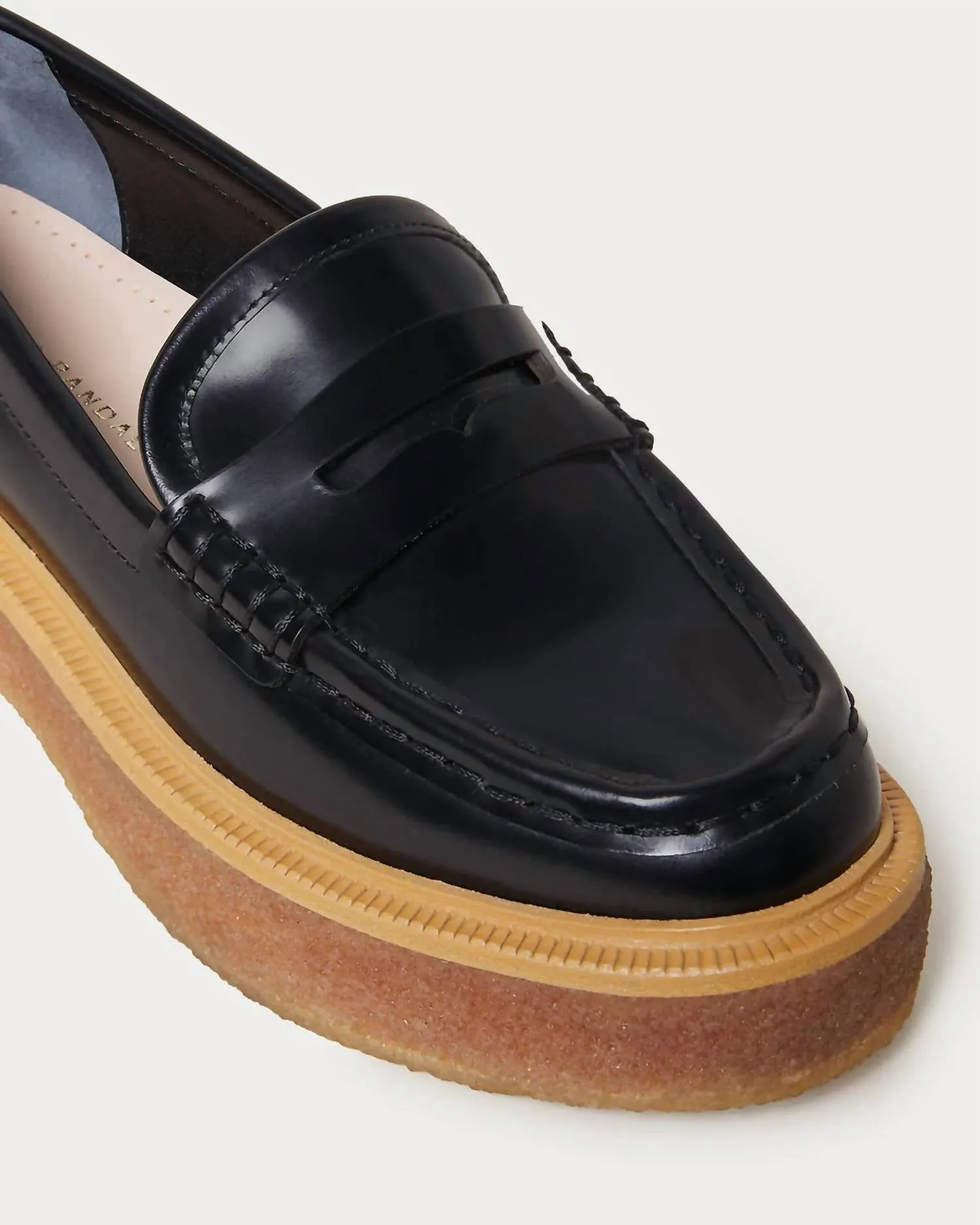Rikki Black Platform Loafer
