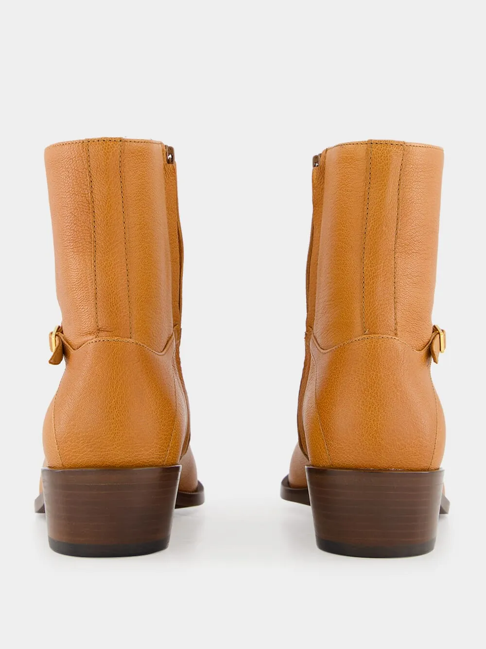 Roasted Pecan Pat Ankle Boots