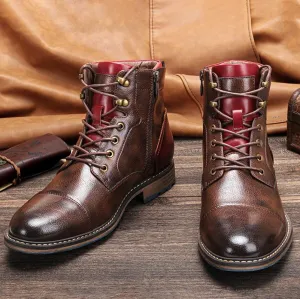 Romel | Handmade Oxford boots made from high-quality leather for men