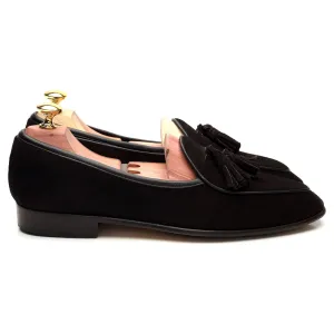 'Sagan Classic' Dark Brown Suede Tassel Loafer UK 6 / UK 6.5