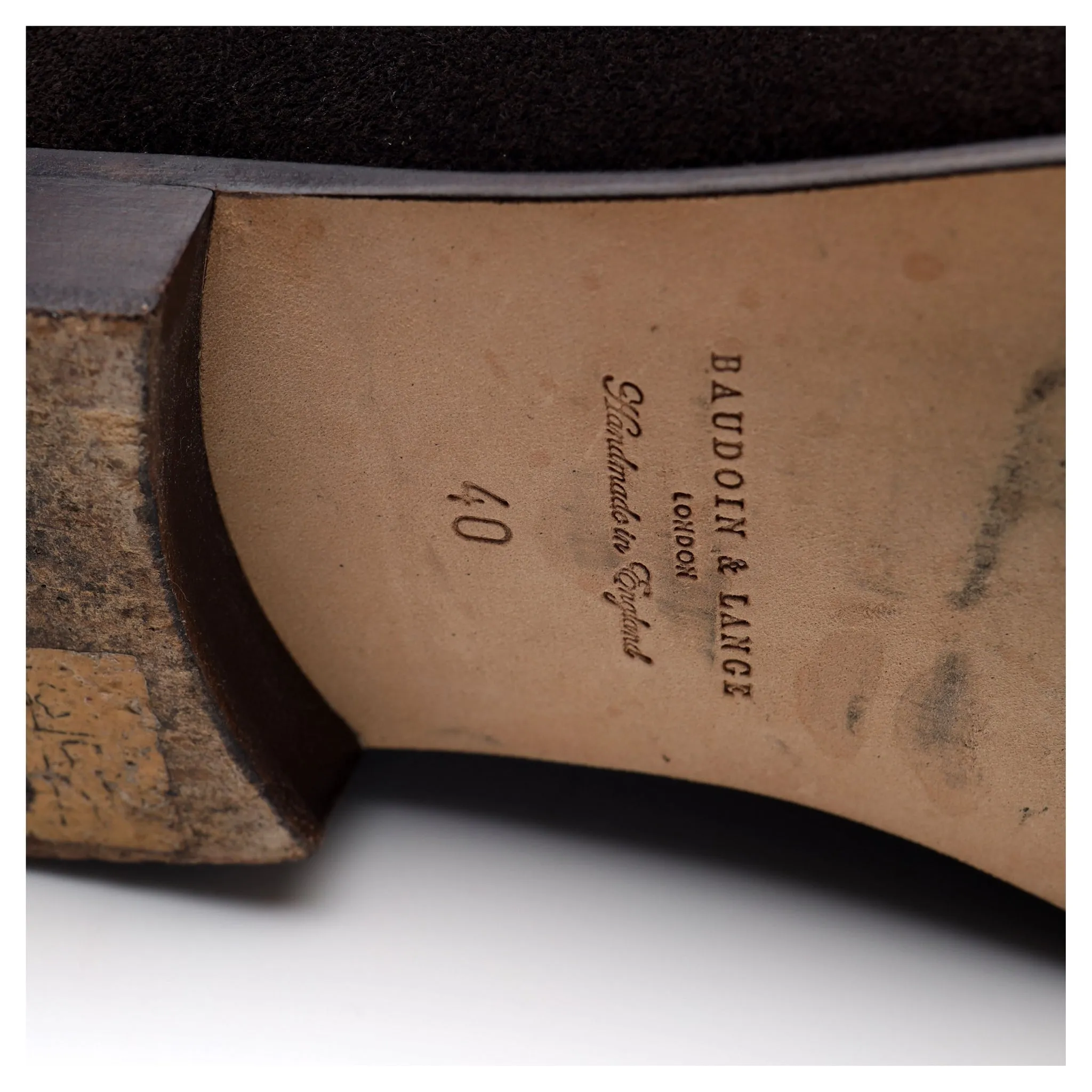'Sagan Classic' Dark Brown Suede Tassel Loafer UK 6 / UK 6.5