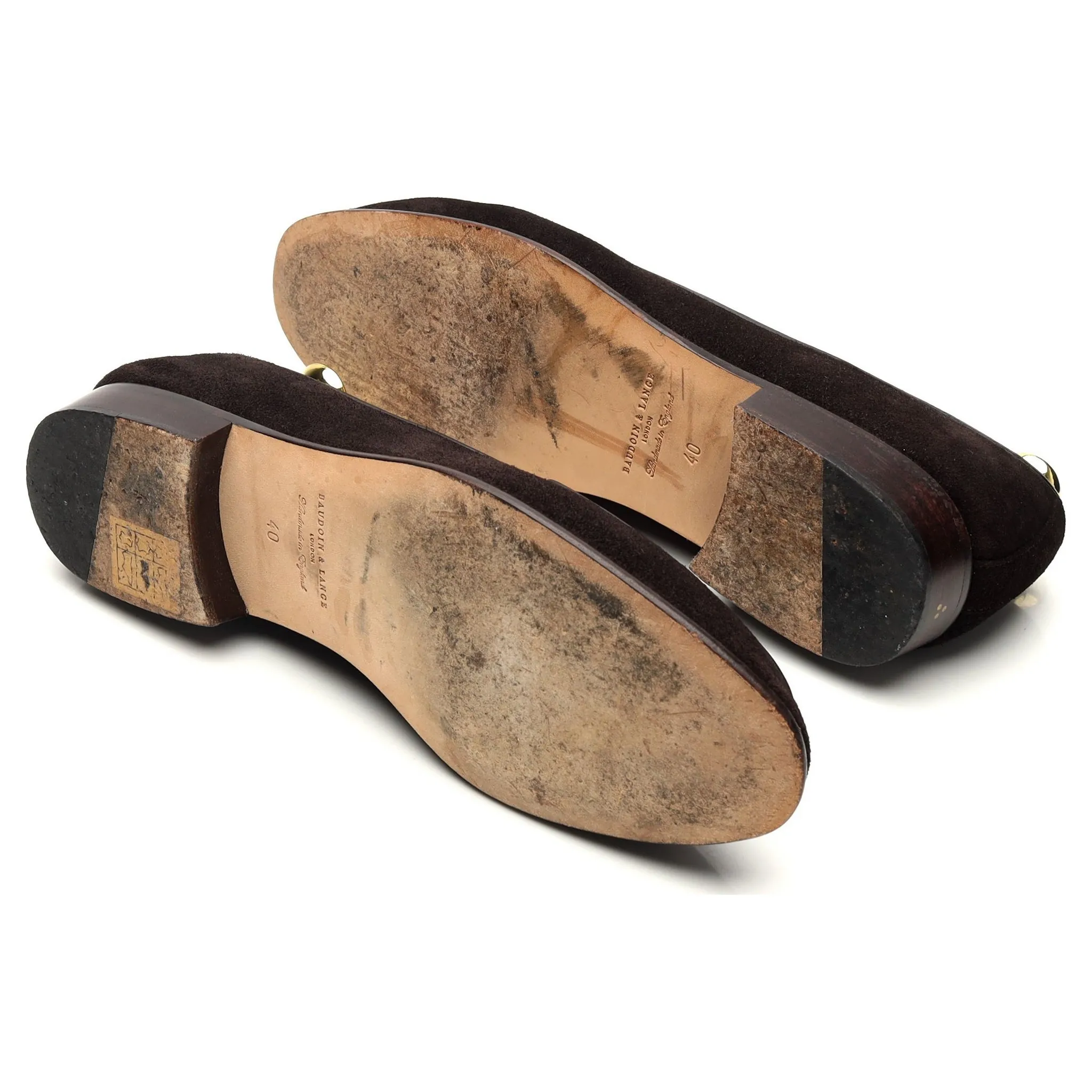 'Sagan Classic' Dark Brown Suede Tassel Loafer UK 6 / UK 6.5