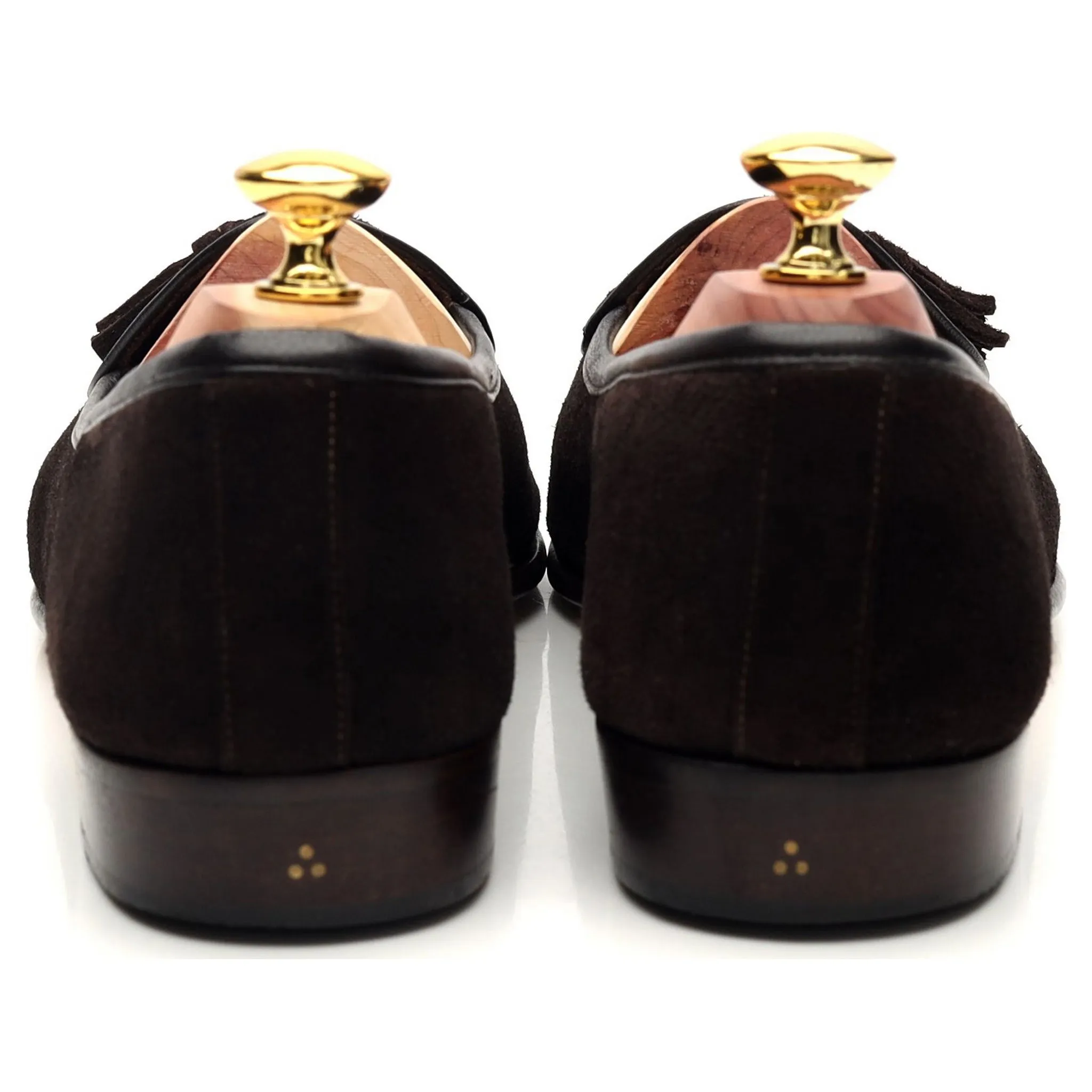 'Sagan Classic' Dark Brown Suede Tassel Loafer UK 6 / UK 6.5