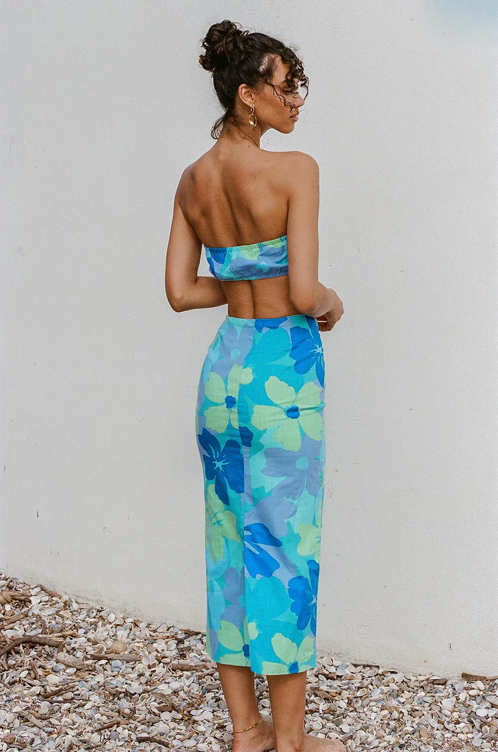 SAMPLE-Maple Midi Skirt - Bold River
