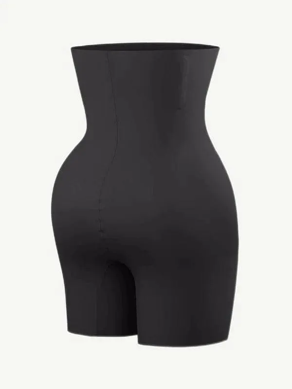 Seamless High Waist Bum Lifting Shapewear Shorts with Removable Hip Pads