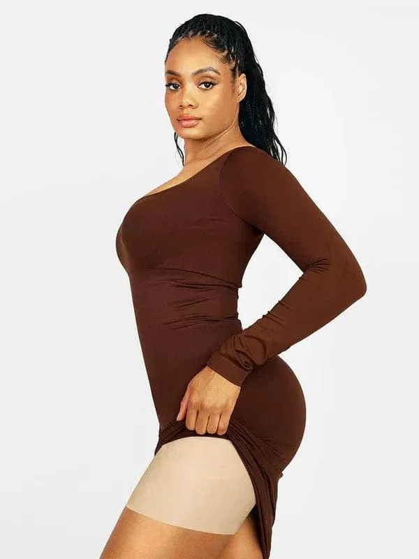 Seamless High Waist Bum Lifting Shapewear Shorts with Removable Hip Pads