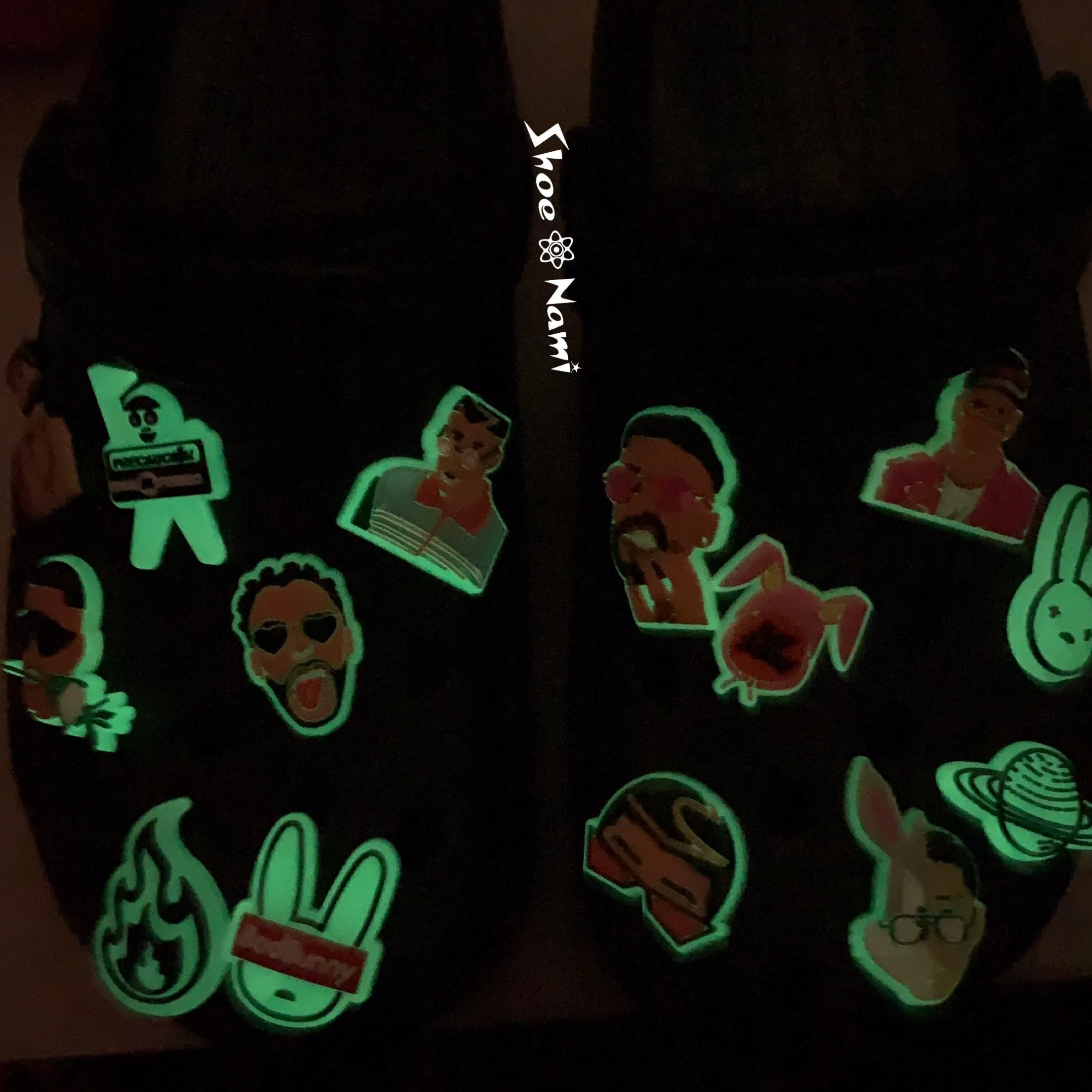 SHOE CHARMS - BAD BUNNY TWO FACE