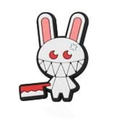 SHOE CHARMS - BLOODY HATCHET BAD BUNNY