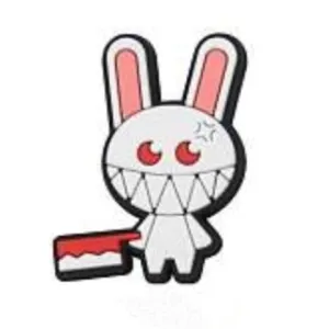 SHOE CHARMS - BLOODY HATCHET BAD BUNNY