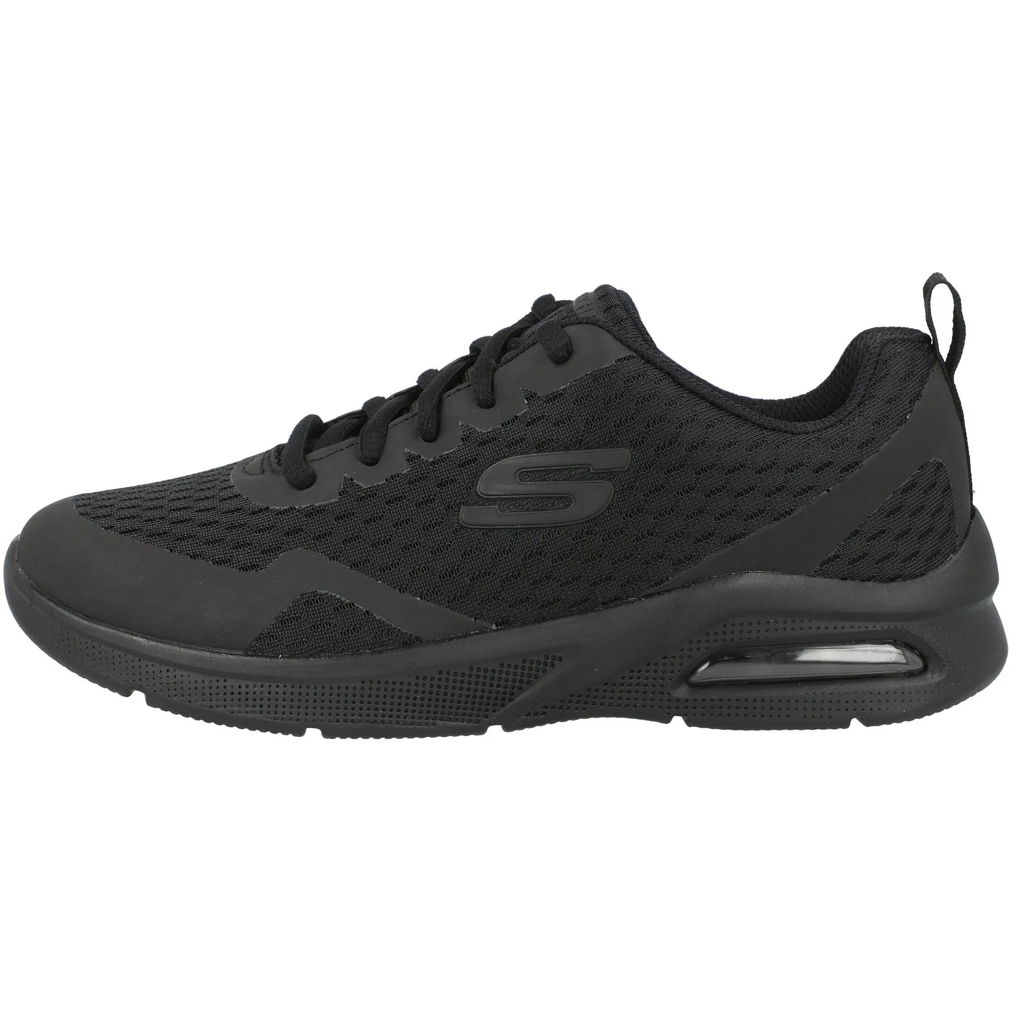 Skechers Microspec Max Black Sneakers