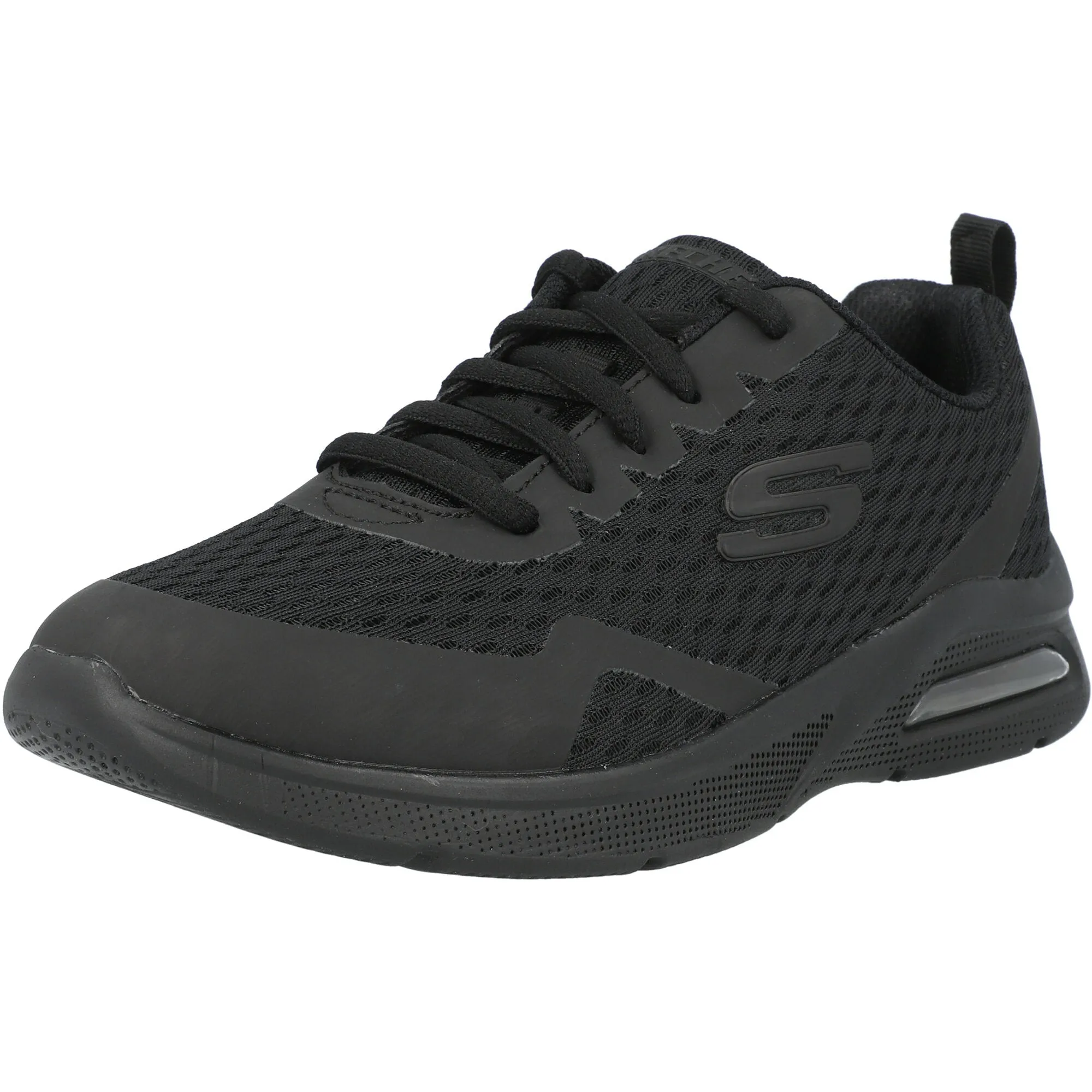 Skechers Microspec Max Black Sneakers