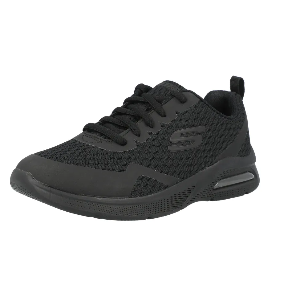 Skechers Microspec Max Black Sneakers