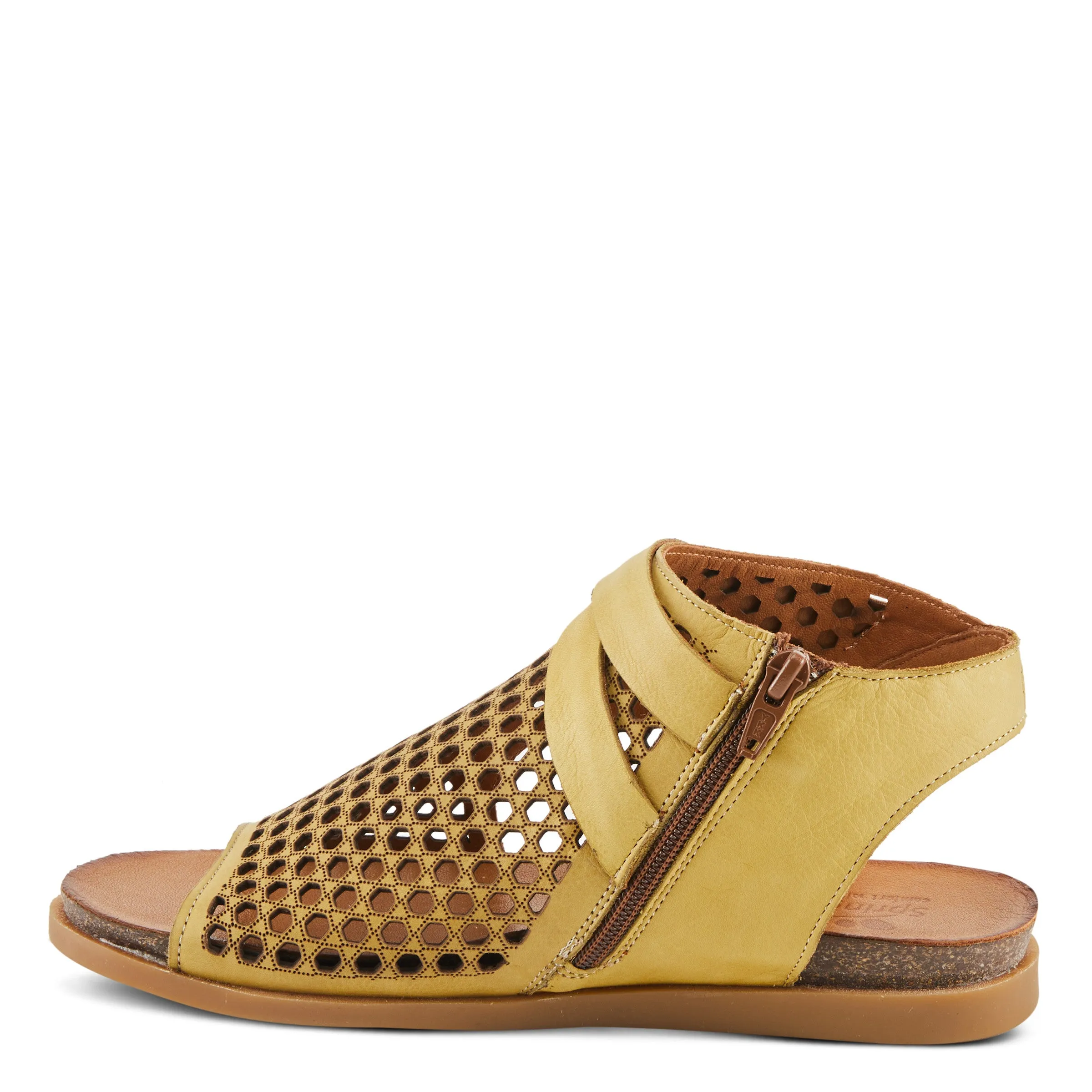 Spring Step COVINGTON Leather Flat Ankle Sandal Shoe