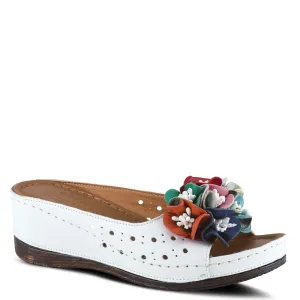 Spring Step Shoes Flowerchild Women’s Leather Multi Color Sandal
