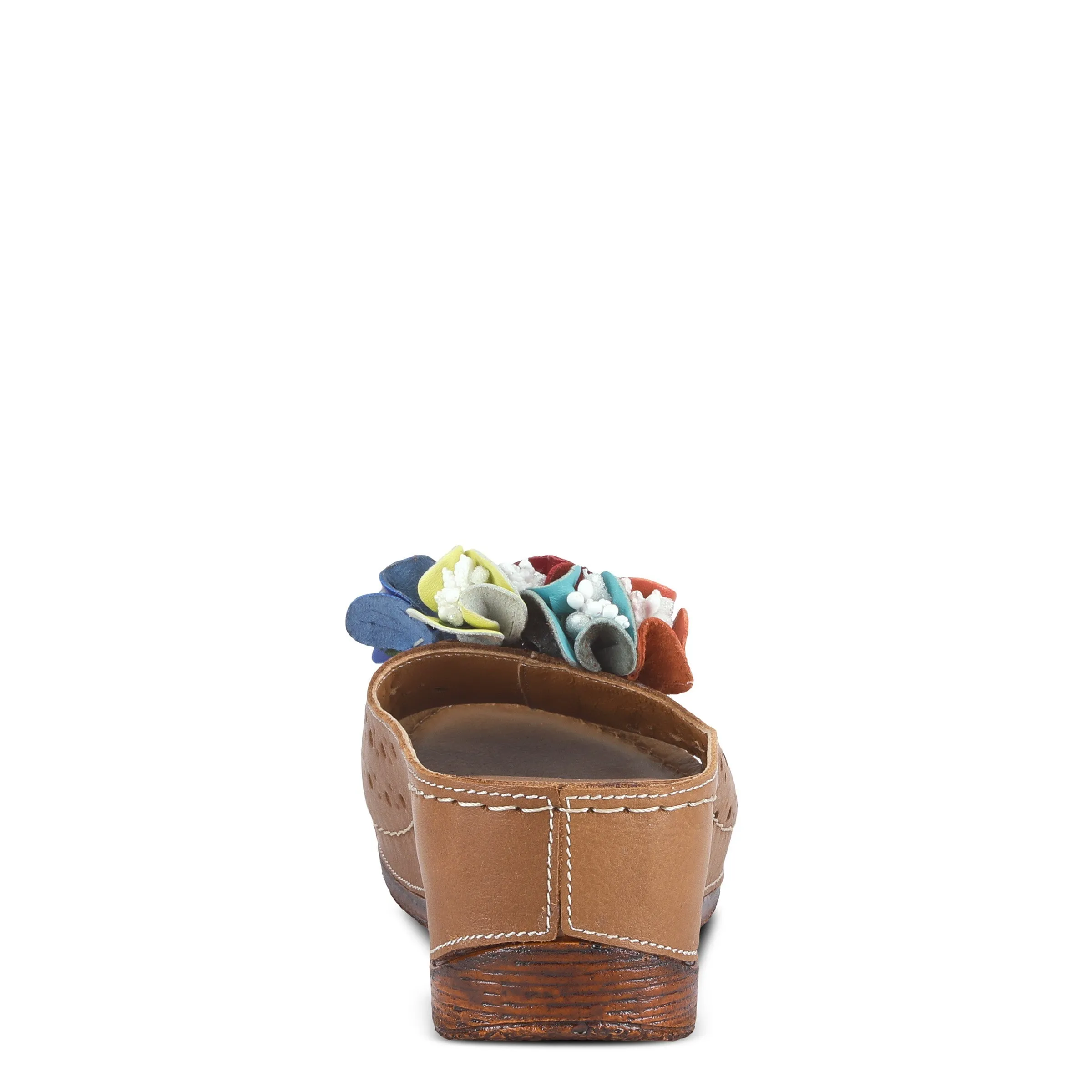 Spring Step Shoes Flowerchild Women’s Leather Multi Color Sandal
