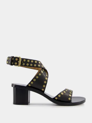 Studded Strappy Sandals
