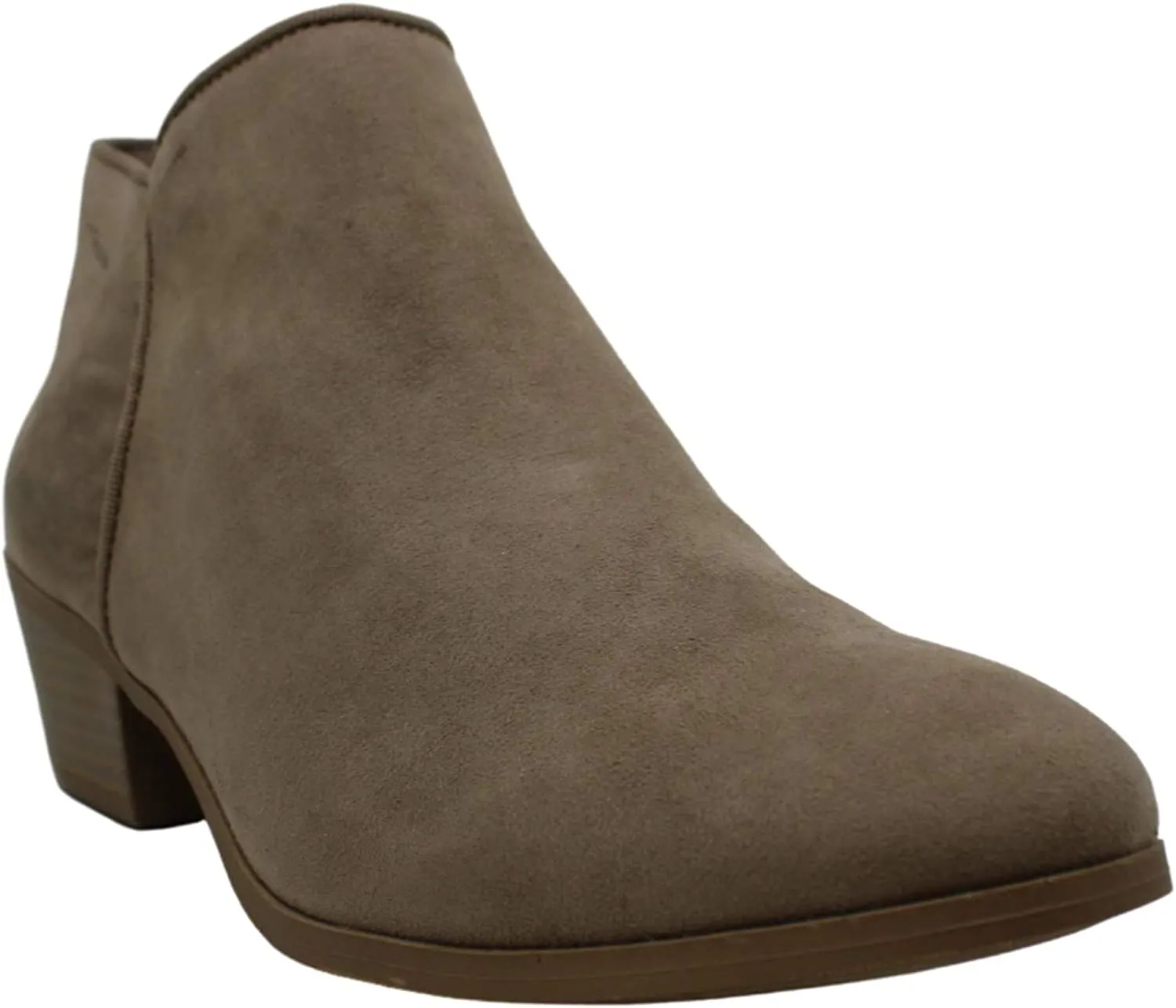 Style & Co. Womens Wileyy Almond Toe Ankle Fashion Boots Taupe
