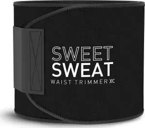 Sweet Sweat Waist Trimmer &#039;Xtra Coverage&#039; Belt - Premium Waist Trainer with more Torso Coverage for a Better Sweat!