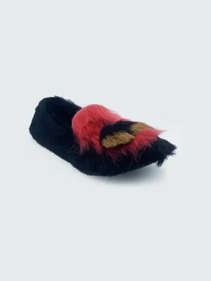 Tassel Embellished Calf-Hair Loafer - Size 36.5
