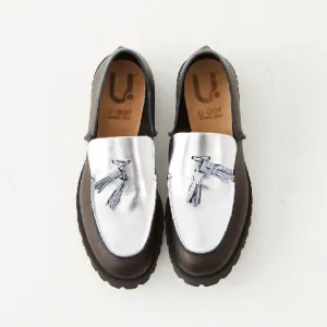 TASSEL LOAFER BLACK / SILVER